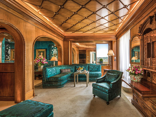 Grand suite at Hassler Roma, Rome, Italy