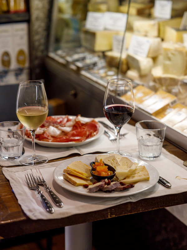 dining at Roscioli, Rome restaurant