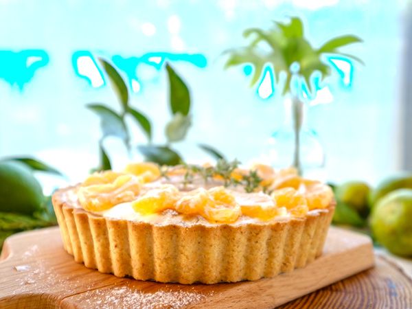 a tasty tart at Toto Atelier Cooking Class