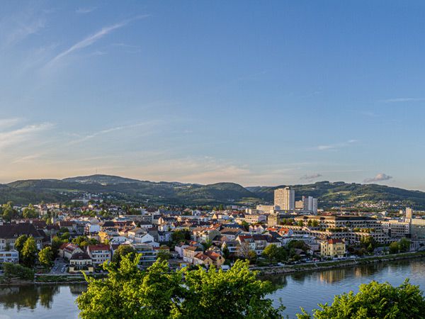 scenic views in Bad Ischl, Austria