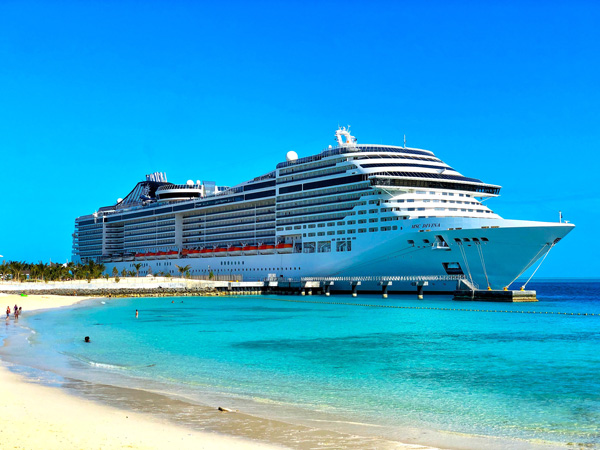 cruising in Bahamas