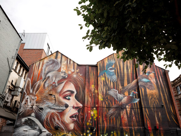 street art in Manchester