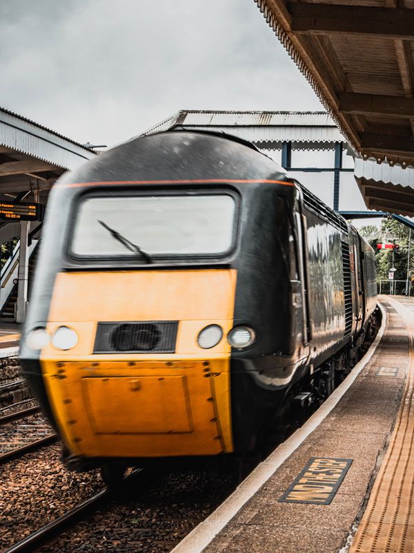 a sleeper train at Great Western Railway