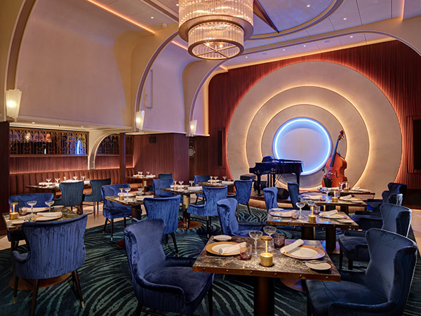 Empire supper club aboard Icon of the Seas 