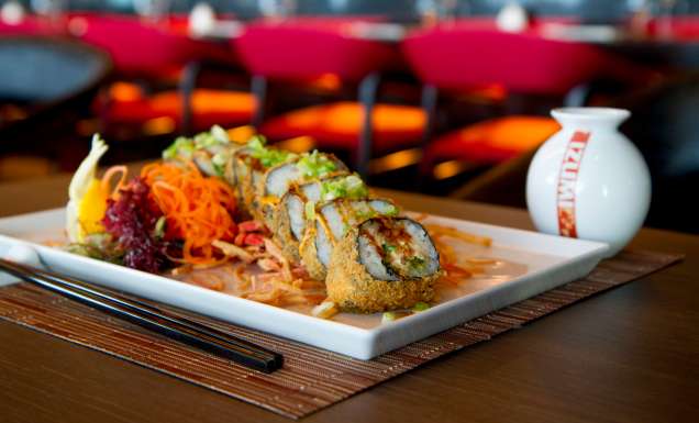 sushi rolls at Izumi Hibachi & Sushi