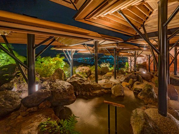 An onsen at ANA InterContinental Beppu