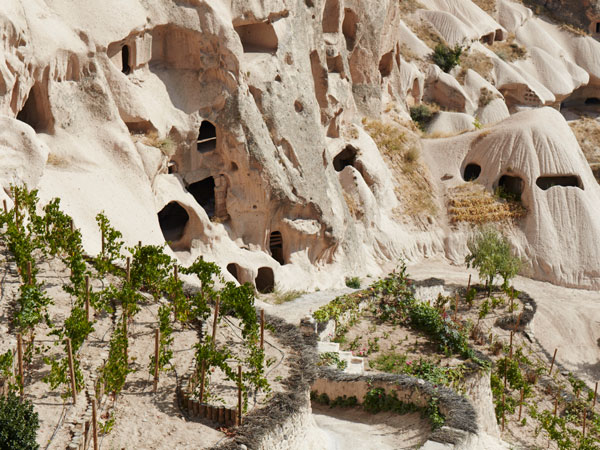 underground tunnels and caves, Argos in Cappadocia