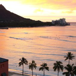 View from Sheraton Waikiki Beach Resort
