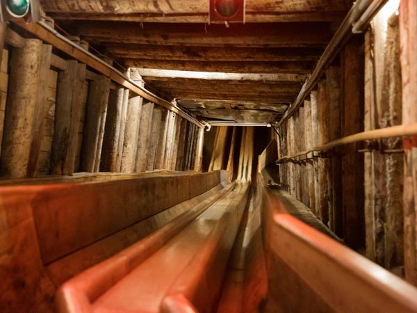 a look inside the Salzwelten Hallstatt mine