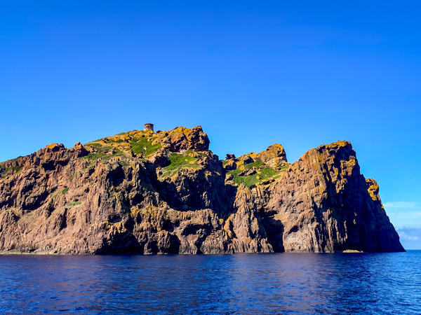 the Scandola Nature Reserve in Corsica