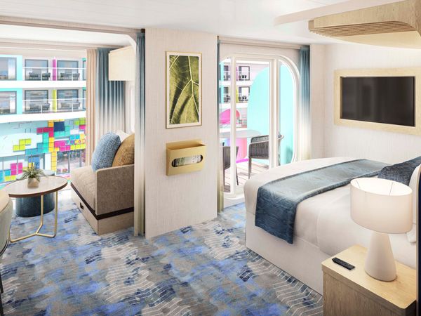 the Surfside Family Suite on the Icon of the Seas