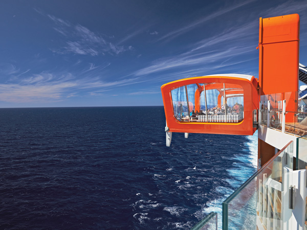 the Magic Carpet on the Celebrity Edge