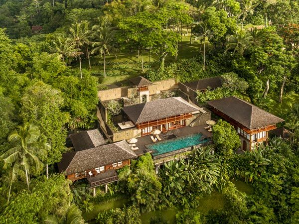 Aerial view of COMO Shambhala