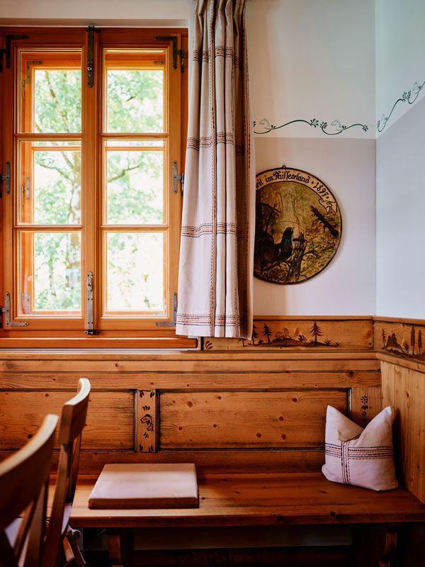 the interior of Restaurant Seewiese