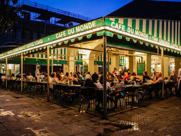 Café du Monde in New Orleans