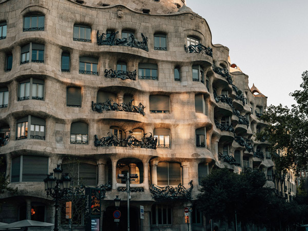 the Casa Milà in Barcelona