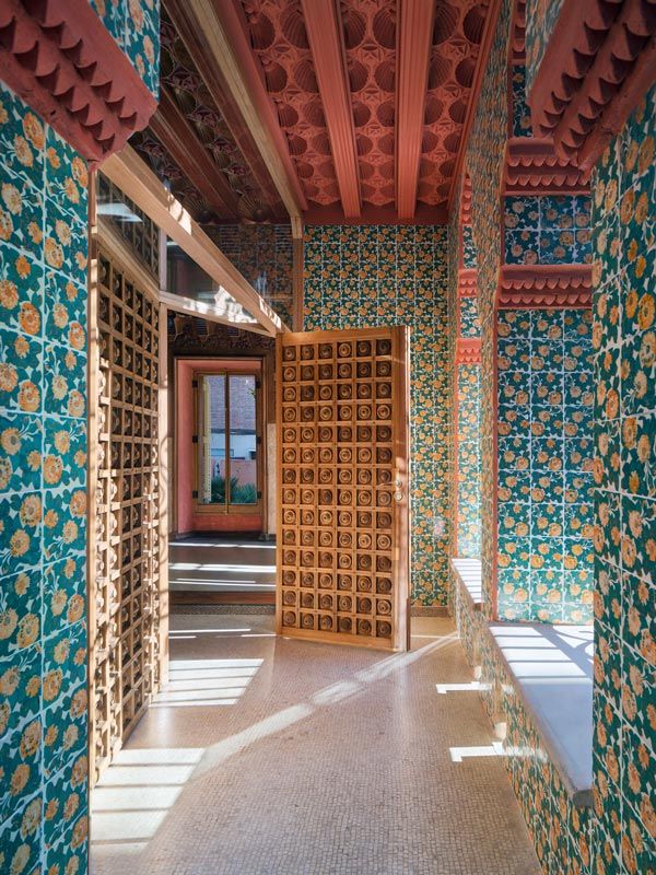 the interior of Casa Vicens in Barcelona