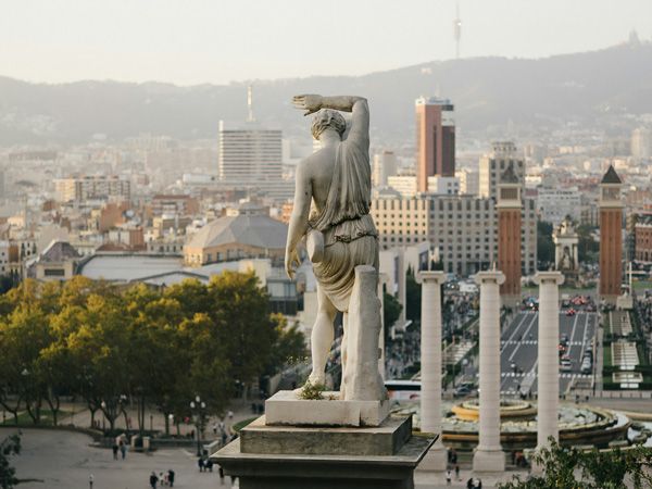 the Castle of Montjuïc in Barcelona