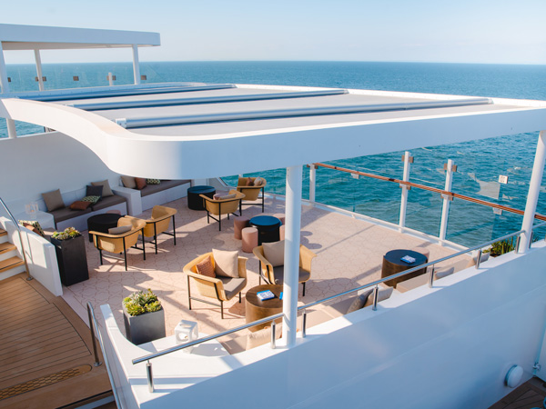 the sunset bar at Celebrity Beyond
