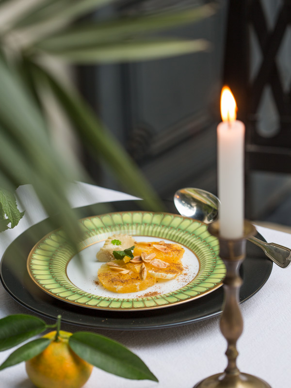 a close-up shot of food in Marrakech, Le Trou Au Mur
