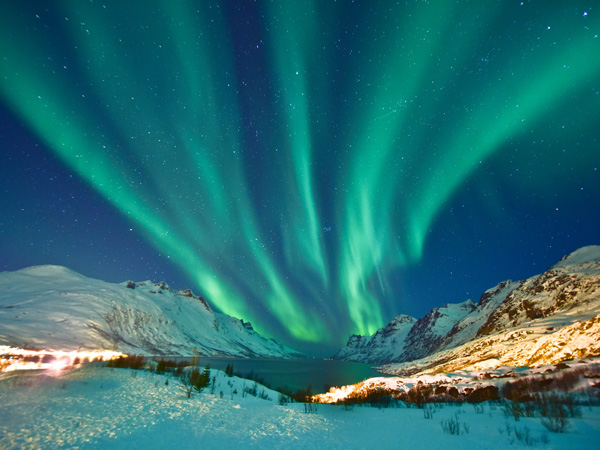 the Aurora borealis in Norway