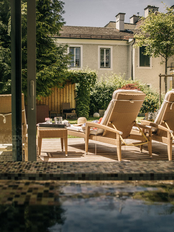 the spa area at Hotel Goldener Ochs