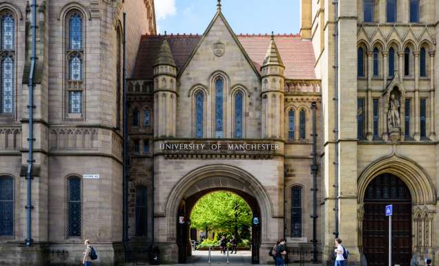 the Manchester Museum in the University of Manchester