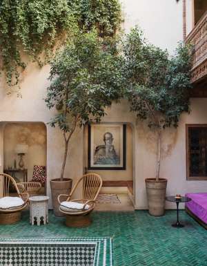 the stylish interior of El Fenn