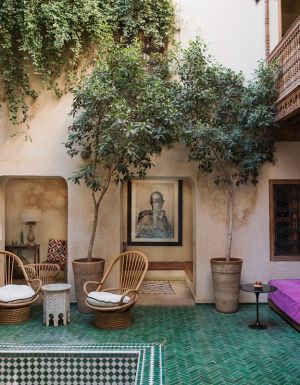 the stylish interior of El Fenn