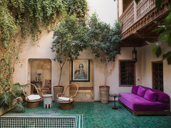 the stylish interior of El Fenn