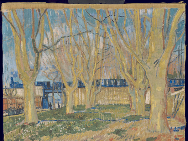 Le Train Bleu painting by Vincent Van Gogh