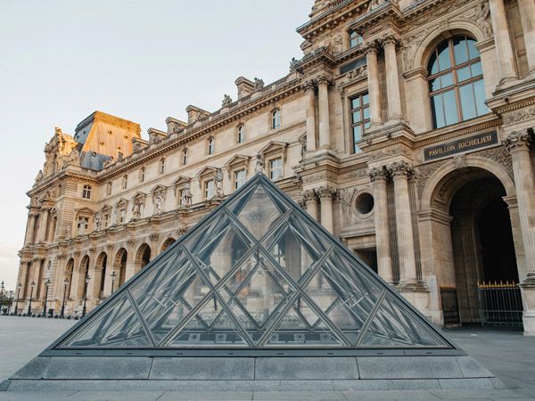the Louvre Museum in Paris