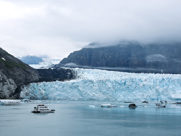 the Margerie Glacier in Alaska