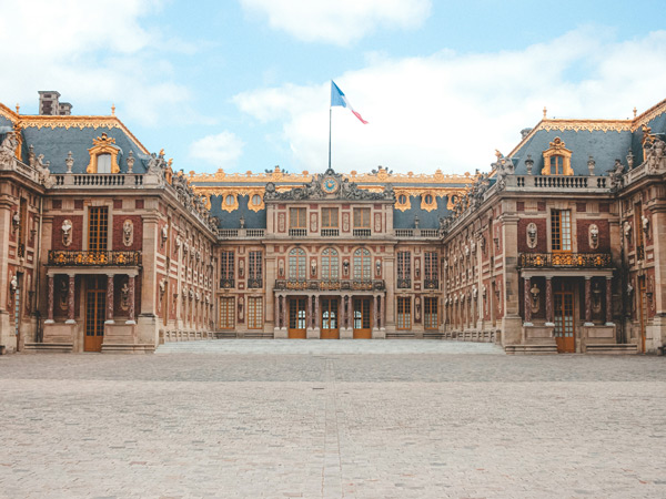 the Palace of Versailles in Paris