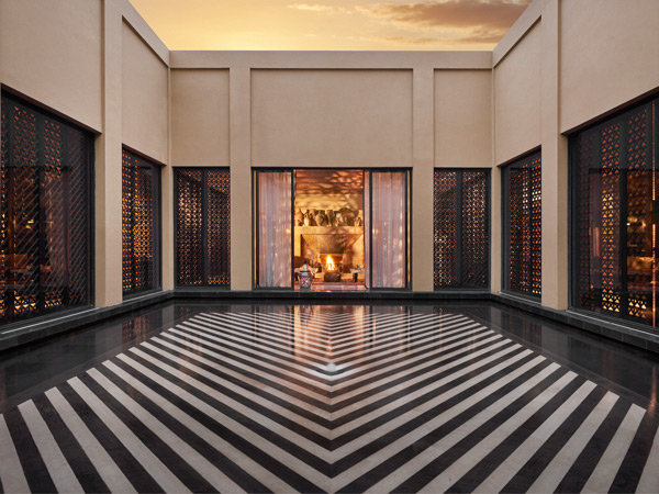 the Marrakech Spa Fountain at Mandarin Oriental