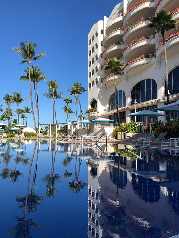 the pool at Fairmont Kea Lani