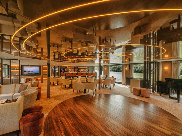 the Panorama Lounge onboard Avalon Alegria