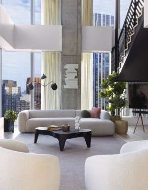 Virgin Hotels NYC Richard's Flat living room