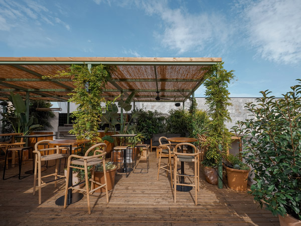 La Terraza at Hotel Pulitzer in Barcelona