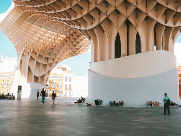 Las Setas or The Mushrooms in Seville, Spain