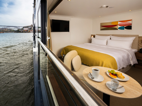 the Panorama Suite onboard Avalon Alegria