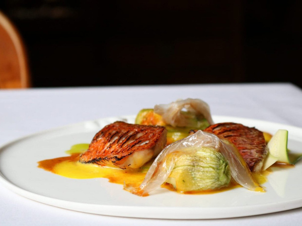 Red Mullet, or Rouget Barbet at Petrelle, Paris
