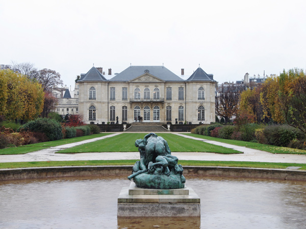 the Sculpture Garden at Musée Rodin
