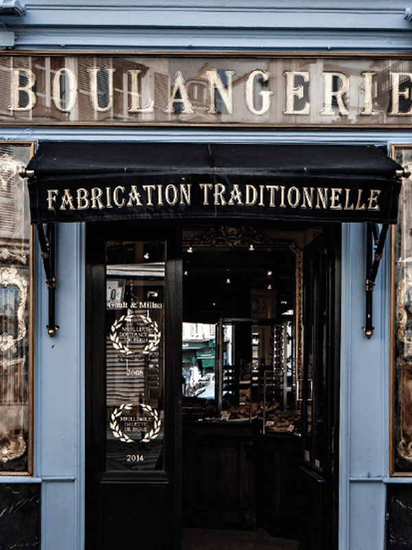 the boulangerie at Du Pain et des Idées, Paris