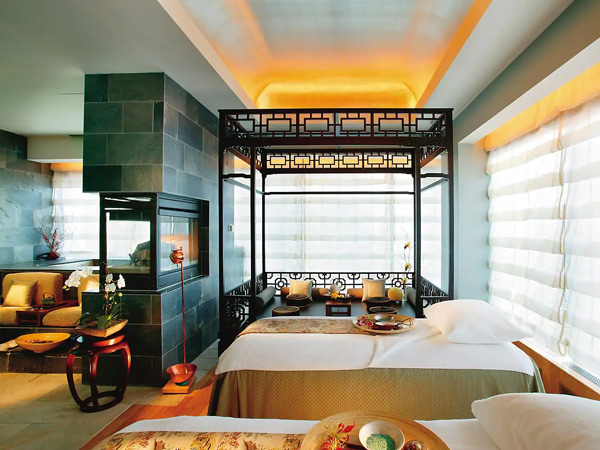 the VIP spa suite at Mandarin Oriental NYC