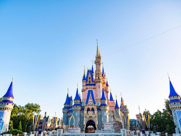 the Cinderella Castle in Walt Disney World, Miami