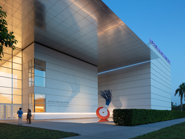 the interior of Norton Museum of Art, Palm Beach
