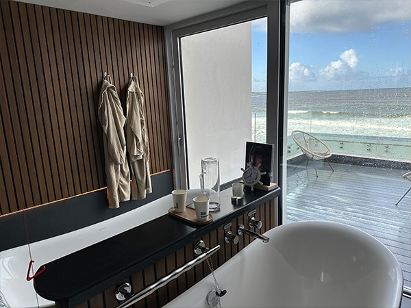 seaweed bath at Voya Seaweed Baths, sligo ireland