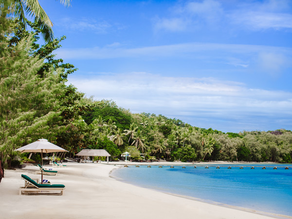 view from Turtle Island’s main beach