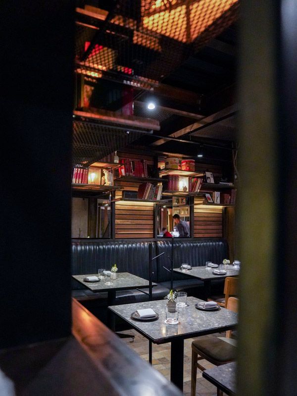 the classy and intimate dining interior of El Chato